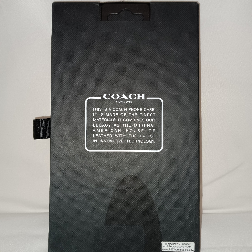 NIB-Coach iPhone 12/12 Pro Case-Pink Sparkly Floral Pattern - Picture 5 of 5